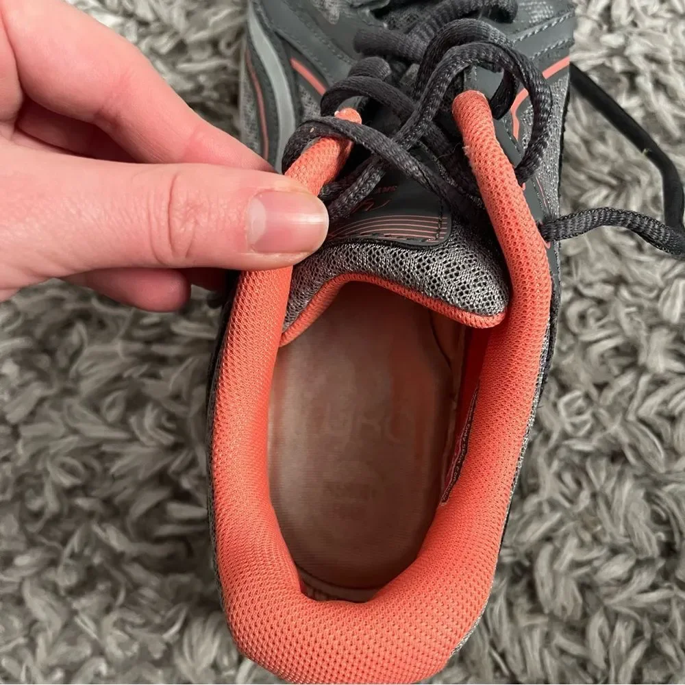 Ryka grey and orange sneakers size 9